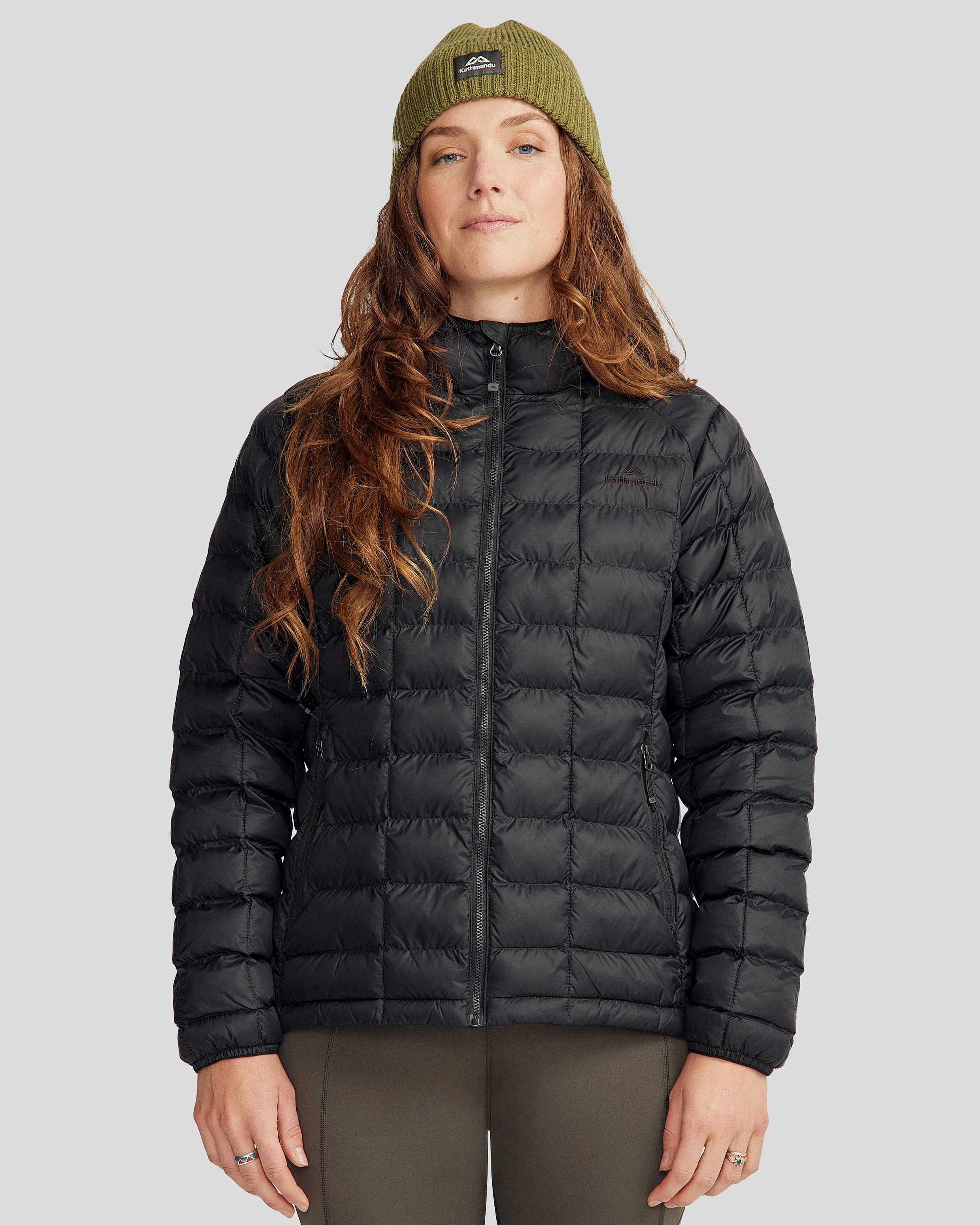 Hooded style Quick Wear Fit Women's Heli Insulated Hooded Jacket - Black Stingray