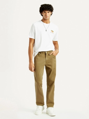 Simple Detail Smart Layer Men's 541 Khaki Athletic Tapered Fit Mid Rise Jeans