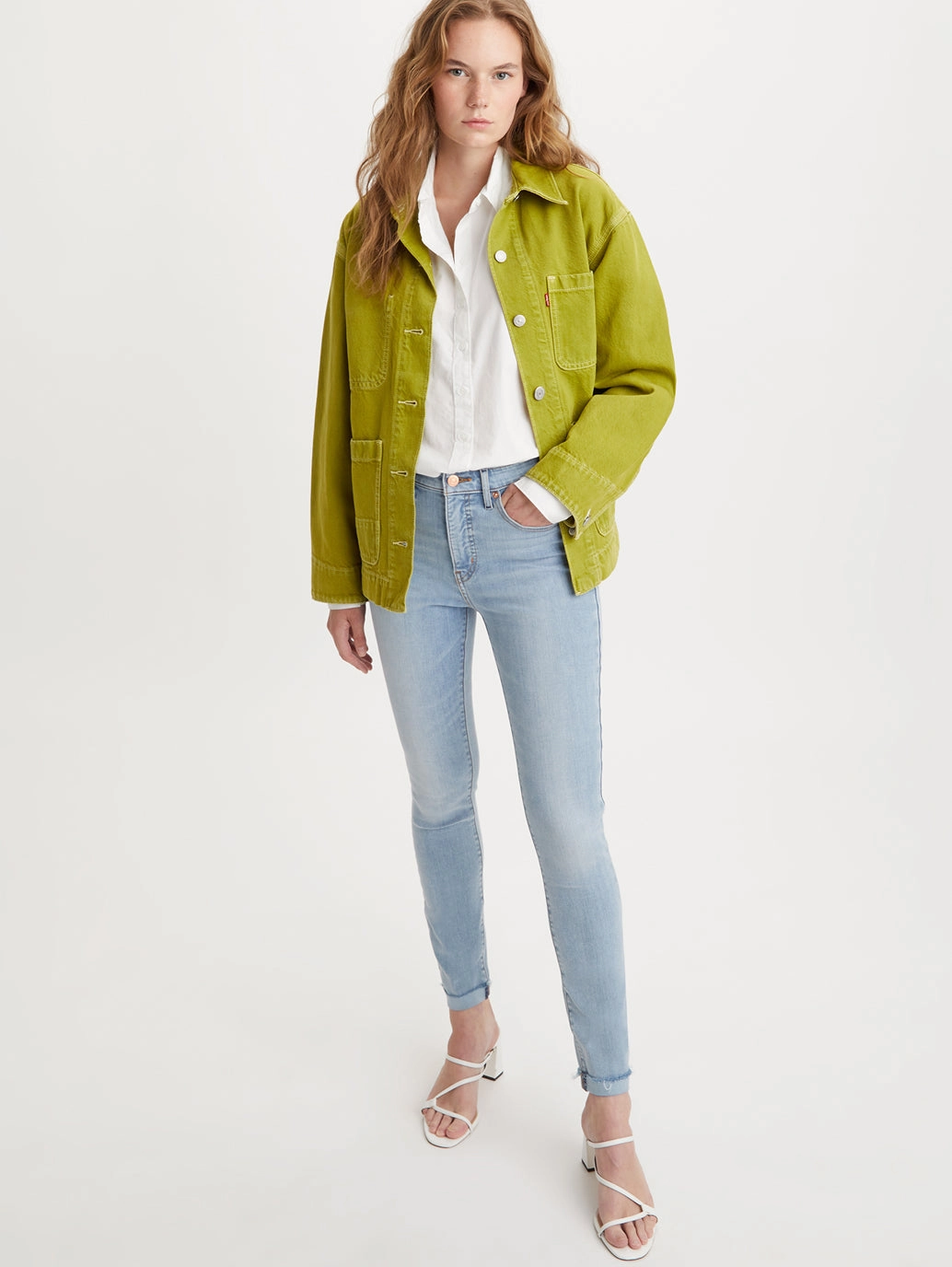 Versatile Winter Warmth Day Off Fit Women's Light Blue Skinny Fit Mid Rise Jeans