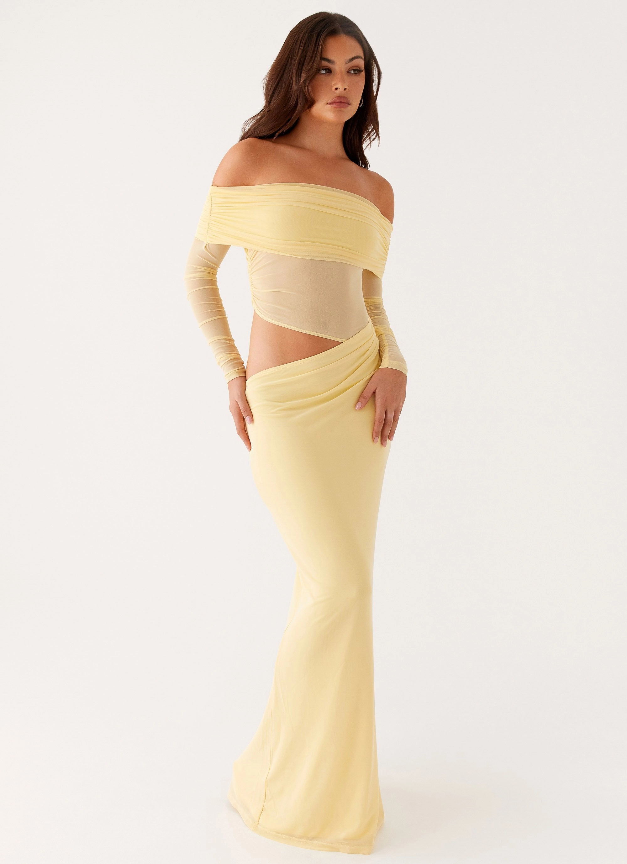 Stylish Choice Emery Maxi Dress - Yellow