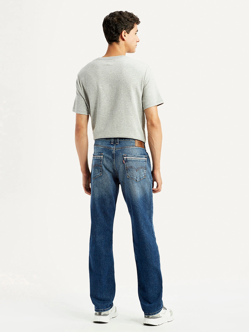 Men's 541 Blue Athletic Tapered Fit Mid Rise Jeans Weekend Style Modern Total Comfort