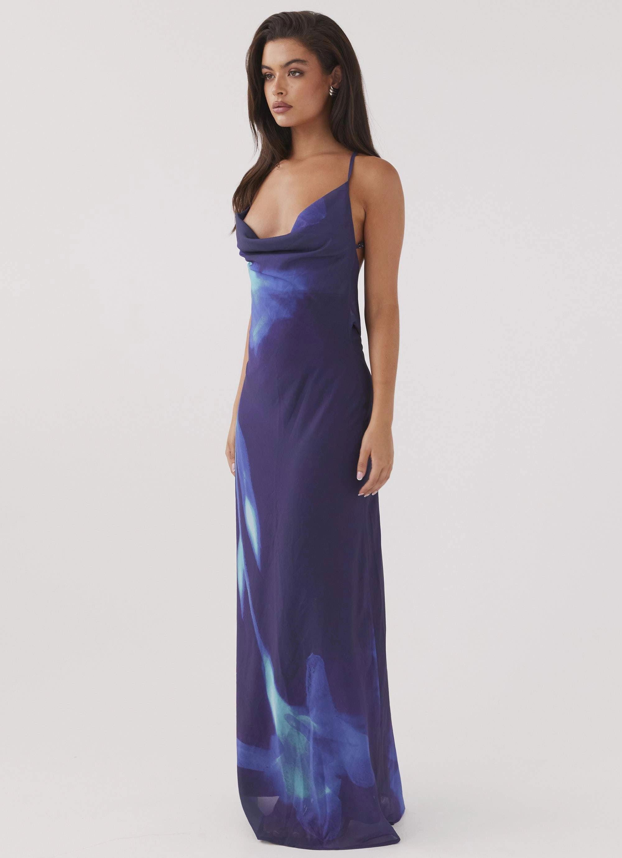 Natural Light Astra Maxi Dress - Cyber Rose