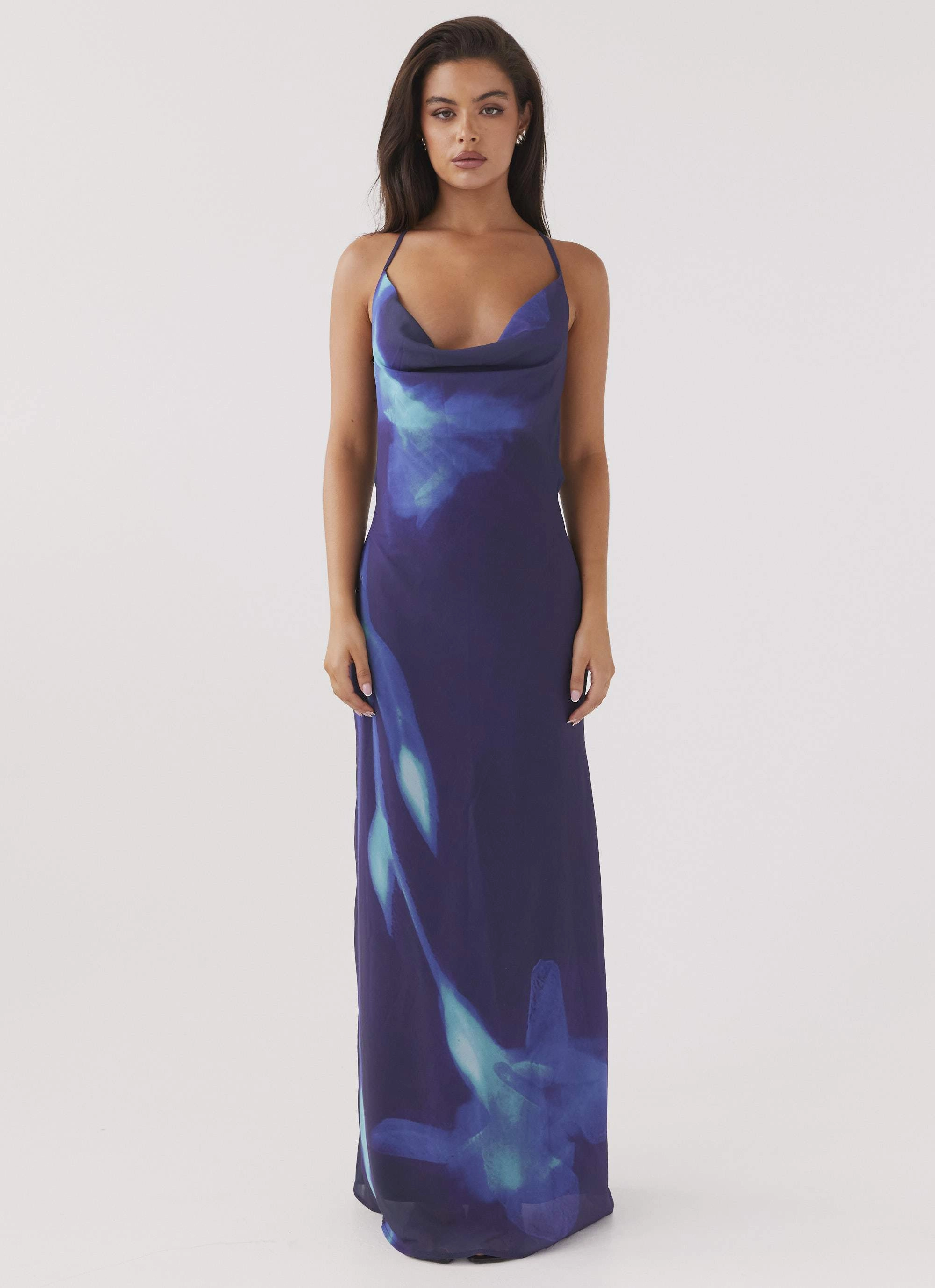 Astra Maxi Dress - Cyber Rose Chill Base