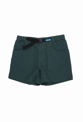 Sporty Stretch Fit KAVU Women's Chilli Chic Shorts - Green Gables