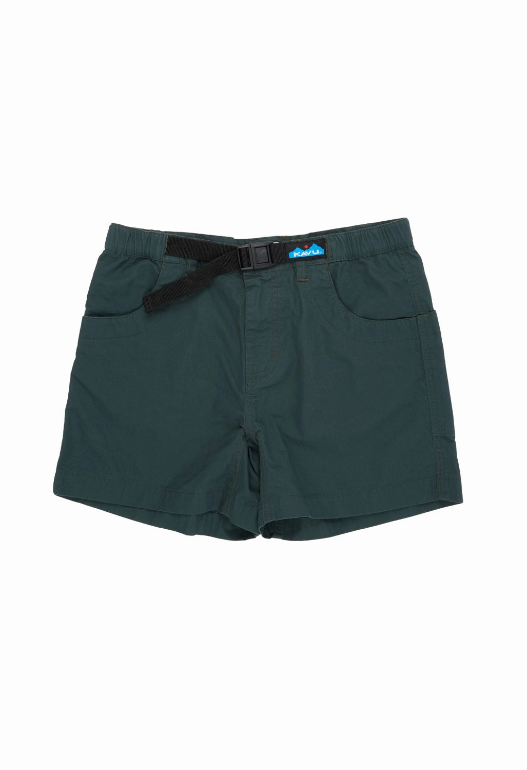 Sporty Stretch Fit KAVU Women's Chilli Chic Shorts - Green Gables