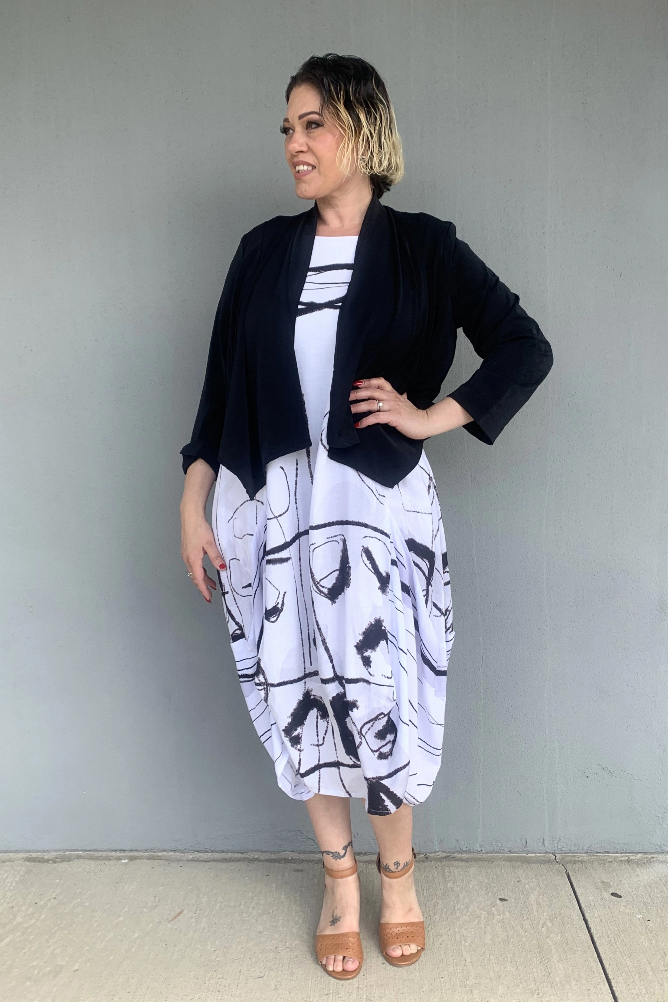 Ever Sassy - 64011 Slinky Knit Cover Up NonIrritatingLining