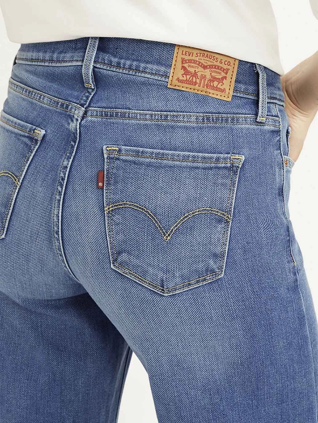 Party Look Couple Look Earthy Women's 318 Blue Flared Fit High Rise Jeans