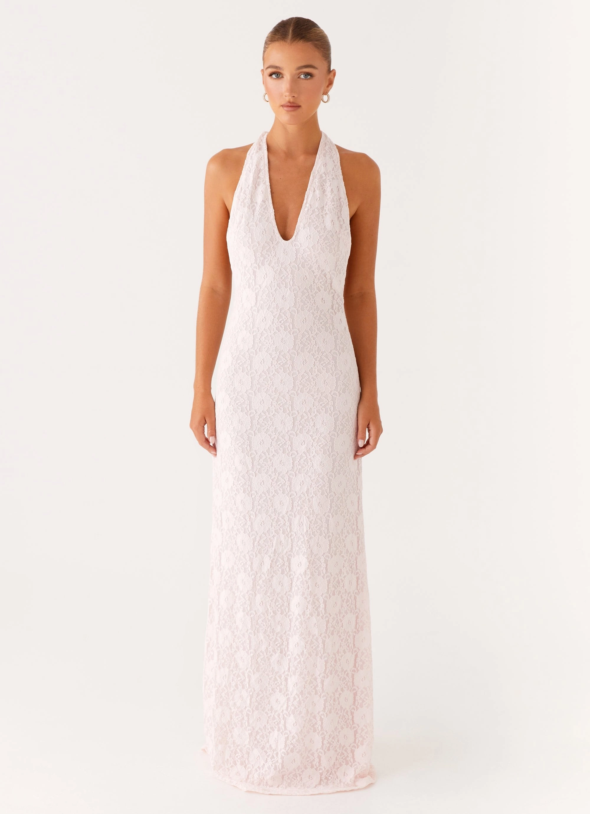 Carly Maxi Dress - Pink Travel-Essential Youthful Feel
