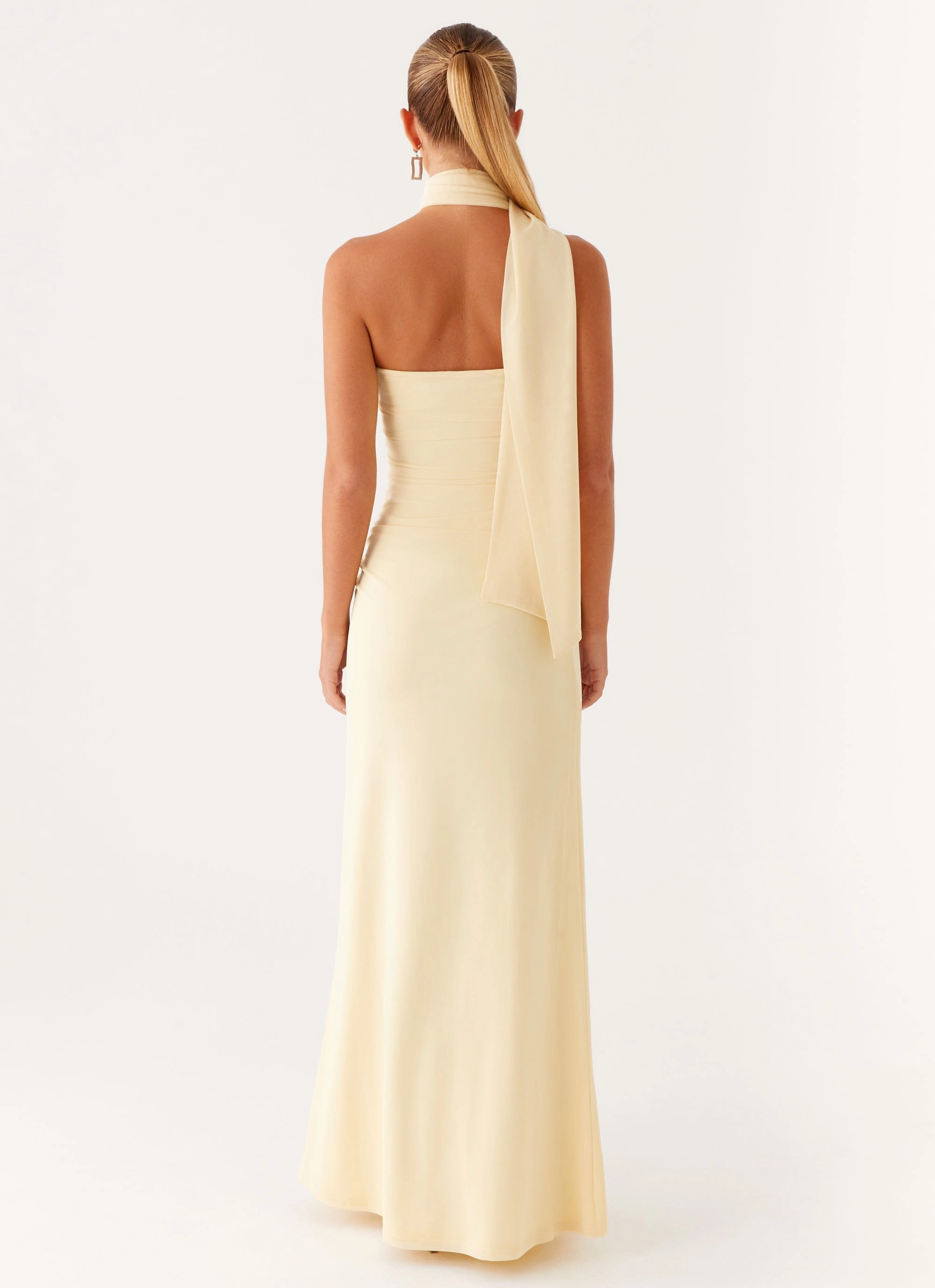 Bold colors Songbird Maxi Dress - Yellow