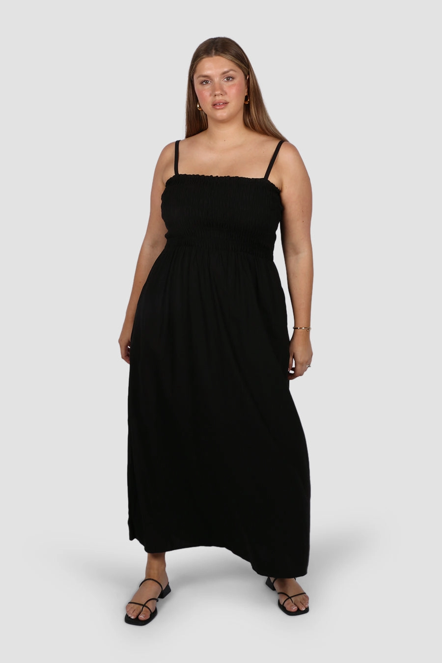 RILORA DRESS BLACK Trendy Layering