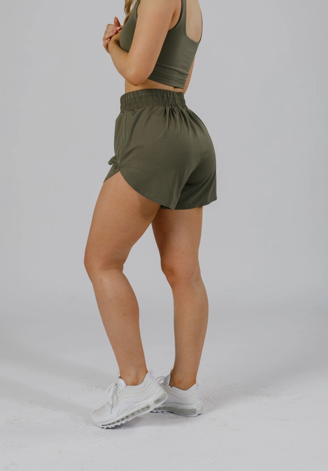 FeatherKnit? Track Short Everglades Roll Up Cuff Design MultiPocket Design