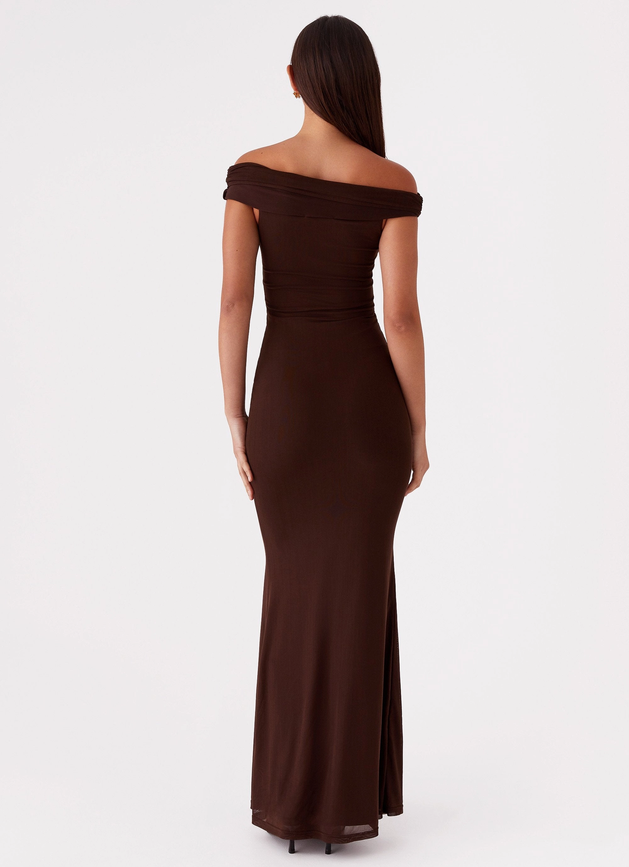 Light Fabrication Chill Wear Marilyn Maxi Dress - Chocolate