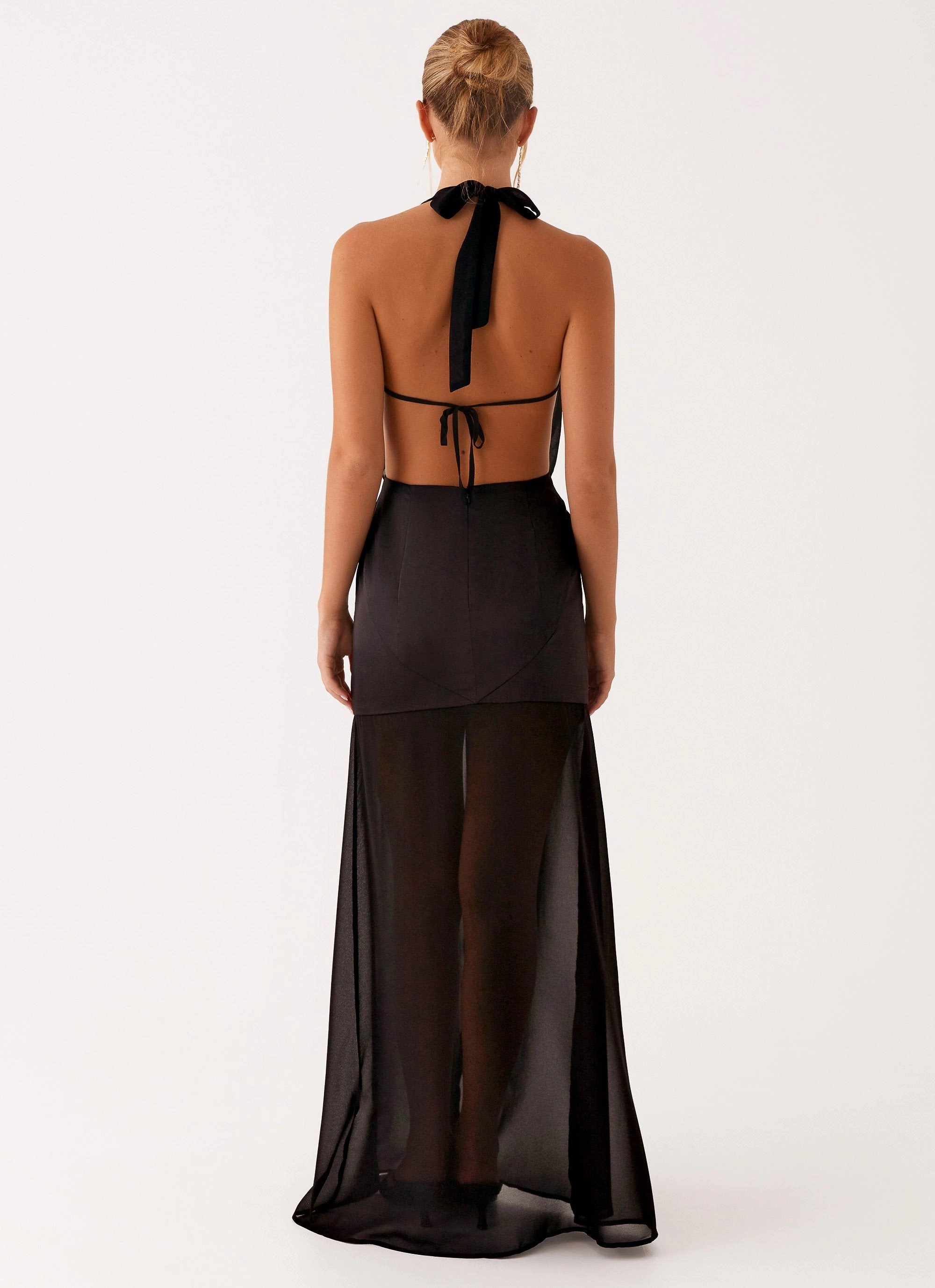 Fenella Maxi Dress - Black Street Mood