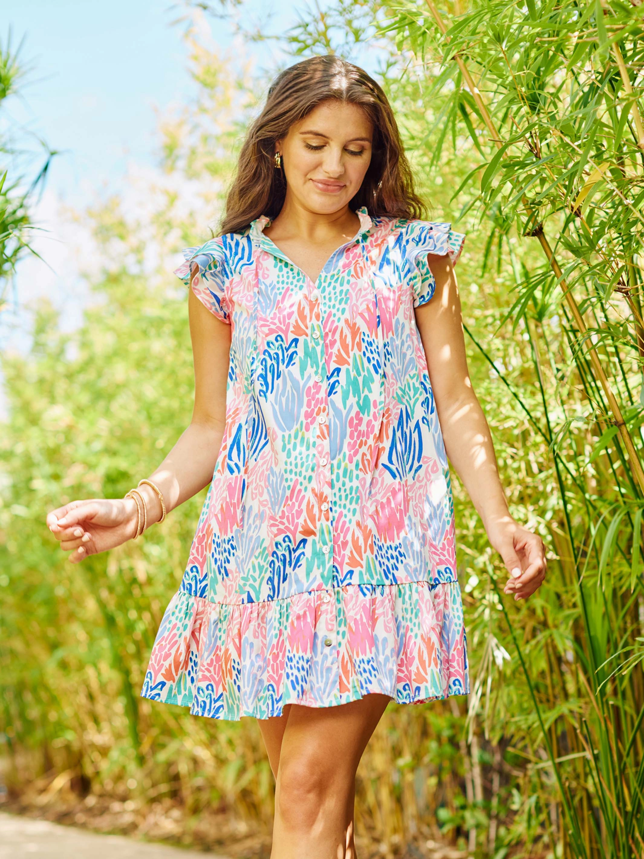 Easy to Wear Resort-Wear FINAL SALE - Abby Dress | Coral Cove Royal