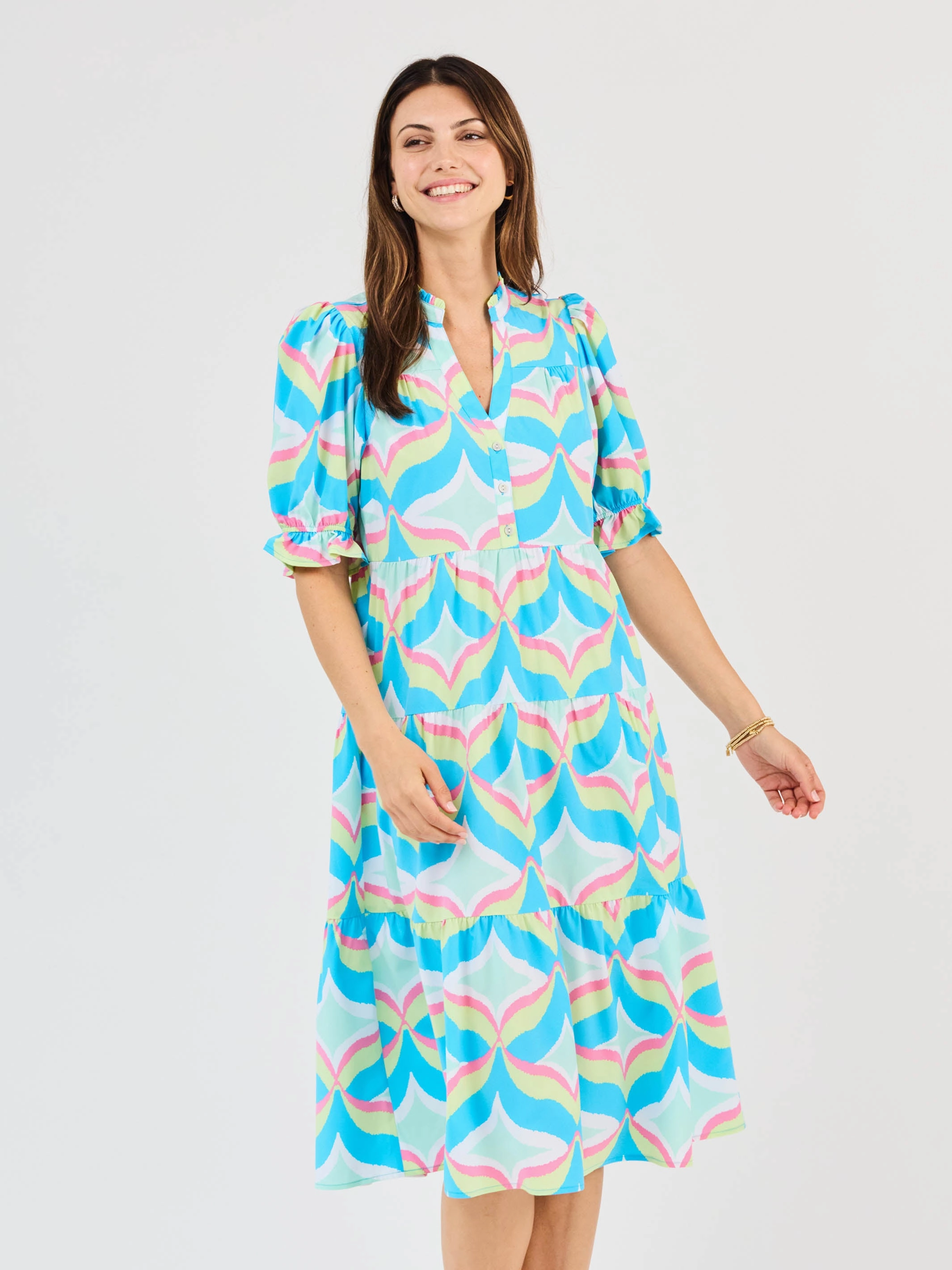 Fresh Palette Trendy Design FINAL SALE - Evie Dress | Weekend Getaway Mint