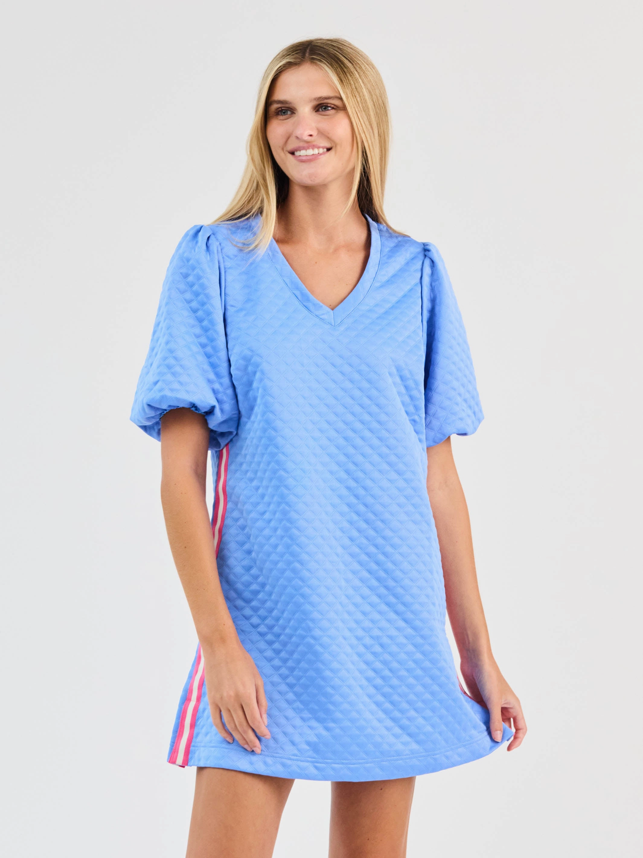 Youth Charm Minimalist Waist FINAL SALE - Stacey Dress | Blue