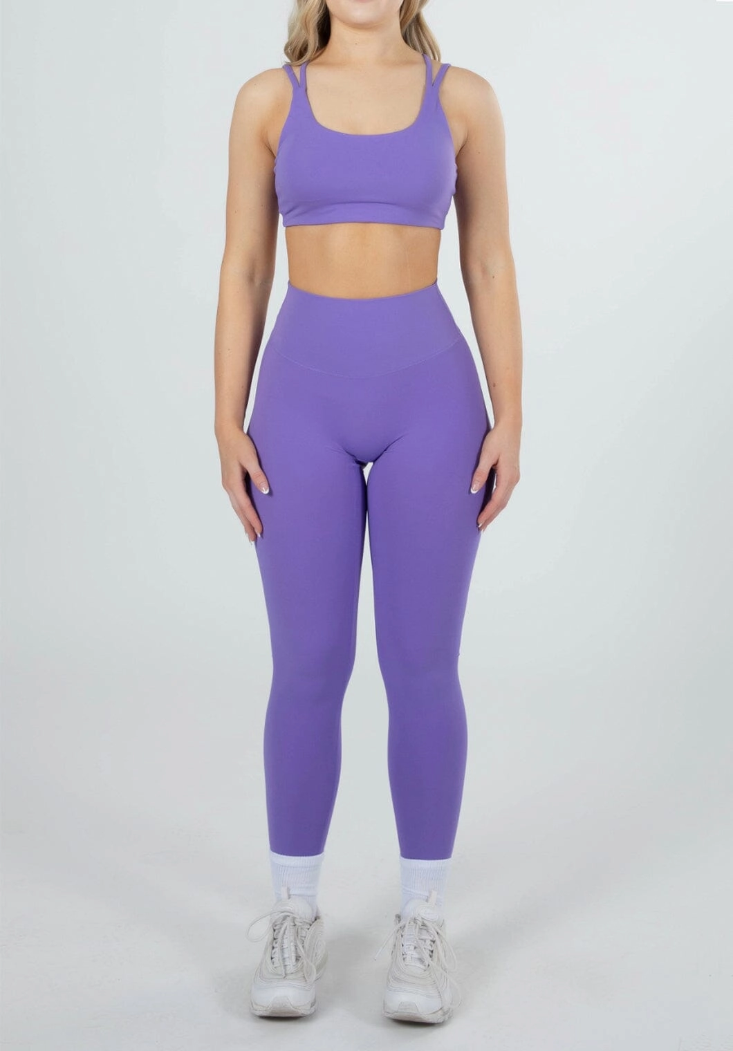 RecStretch Original Sculptseam? Plus Legging Violet Invisible Waist Reinforced Hemline