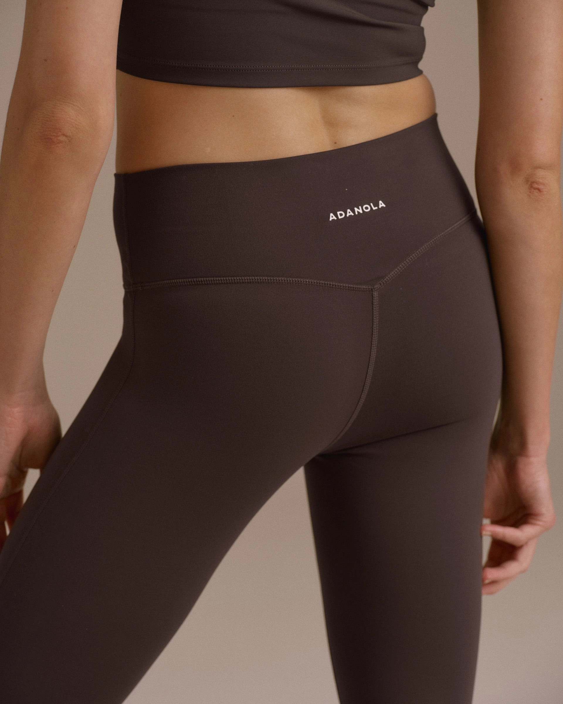 Move Friendly AntiPillingFabric Flared Yoga Pant - Coffee Bean