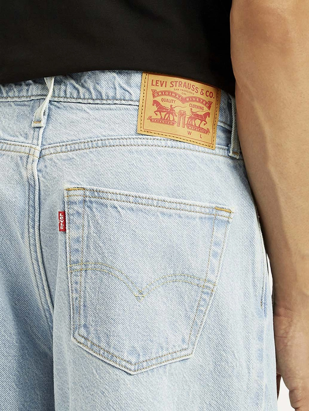 Men's 578 Light Indigo Loose Fit Mid Rise Jeans Always Ready Sustainable Beach Day