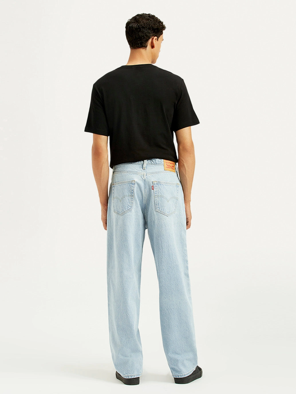 Go-To Style Music Event Smooth Casual Men's 578 Light Indigo Loose Fit Mid Rise Jeans