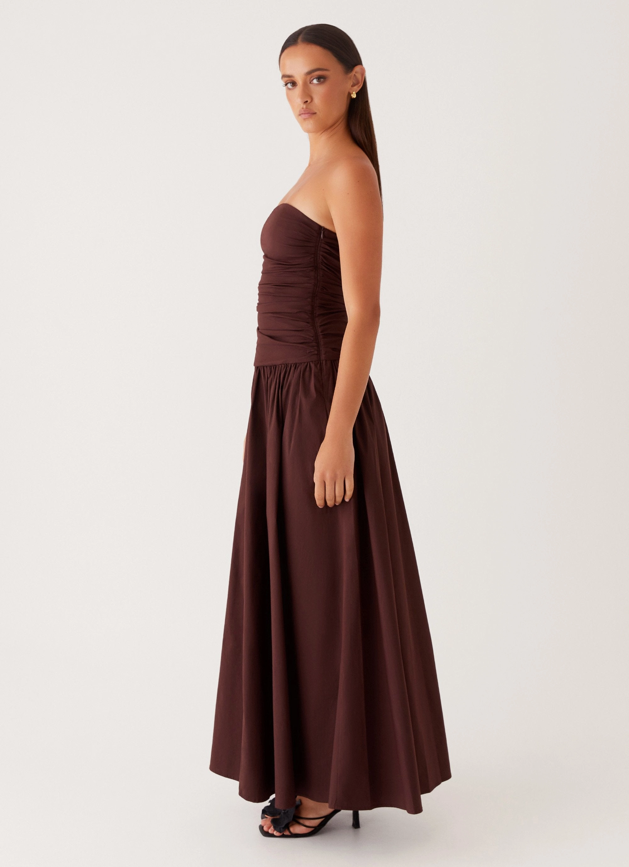 Summer Ready Carmel Maxi Dress - Brown