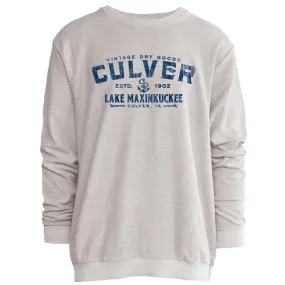 Lake Max Sun-Washed Crew - Oatmeal Eco Friendly anti shrinking