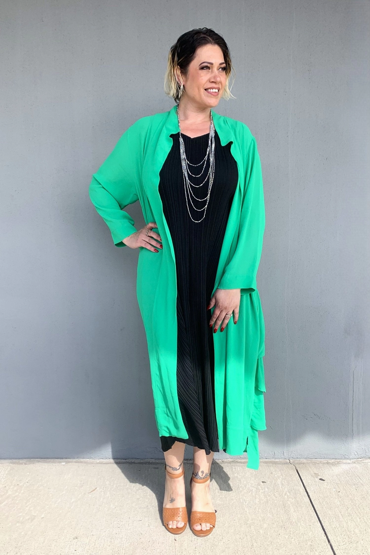 Jellicoe - JS24-26B Frilled Back Duster LightPadding Non Irritating Edging