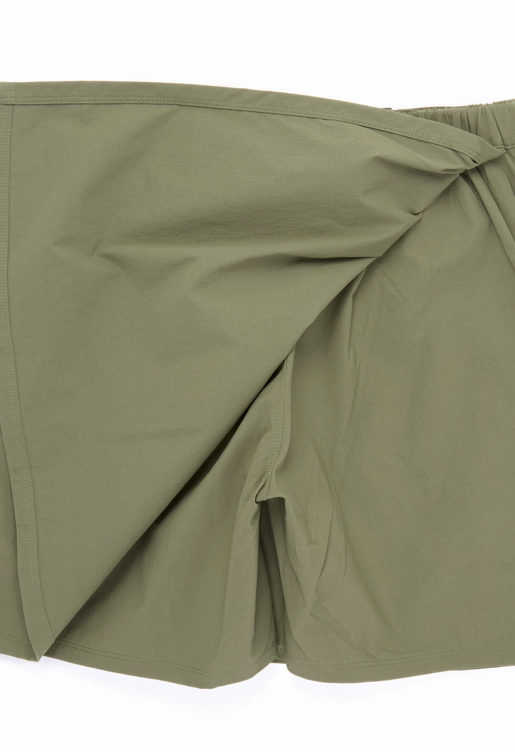 Montbell Women's Stretch O.D. Wrap Shorts - Khaki Snag Free Design Breathable Performance Fit