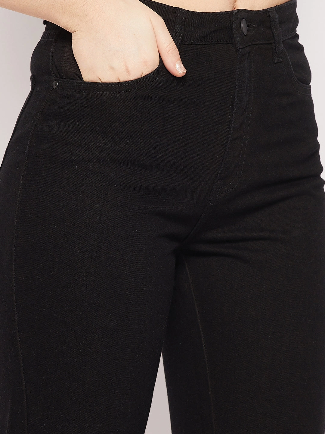 Madame Black Denim Common Outfit