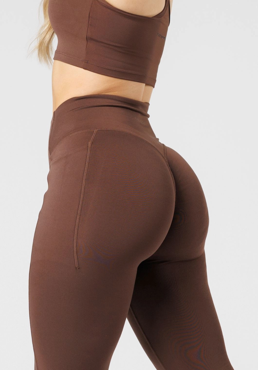 Neutral Color Comfort Fit Stretch Reluna Empower Sculptseam? Plus Pocket Legging Walnut