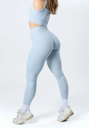 Athletic Shape Shape Retain Outdoor Lover CloudRib? Original Sculptseam? Legging Pearl Blue
