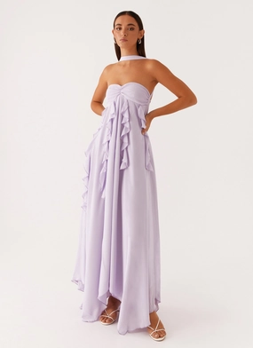 Chic Comfort Look Calm Grace Florence Maxi Dress - Lilac