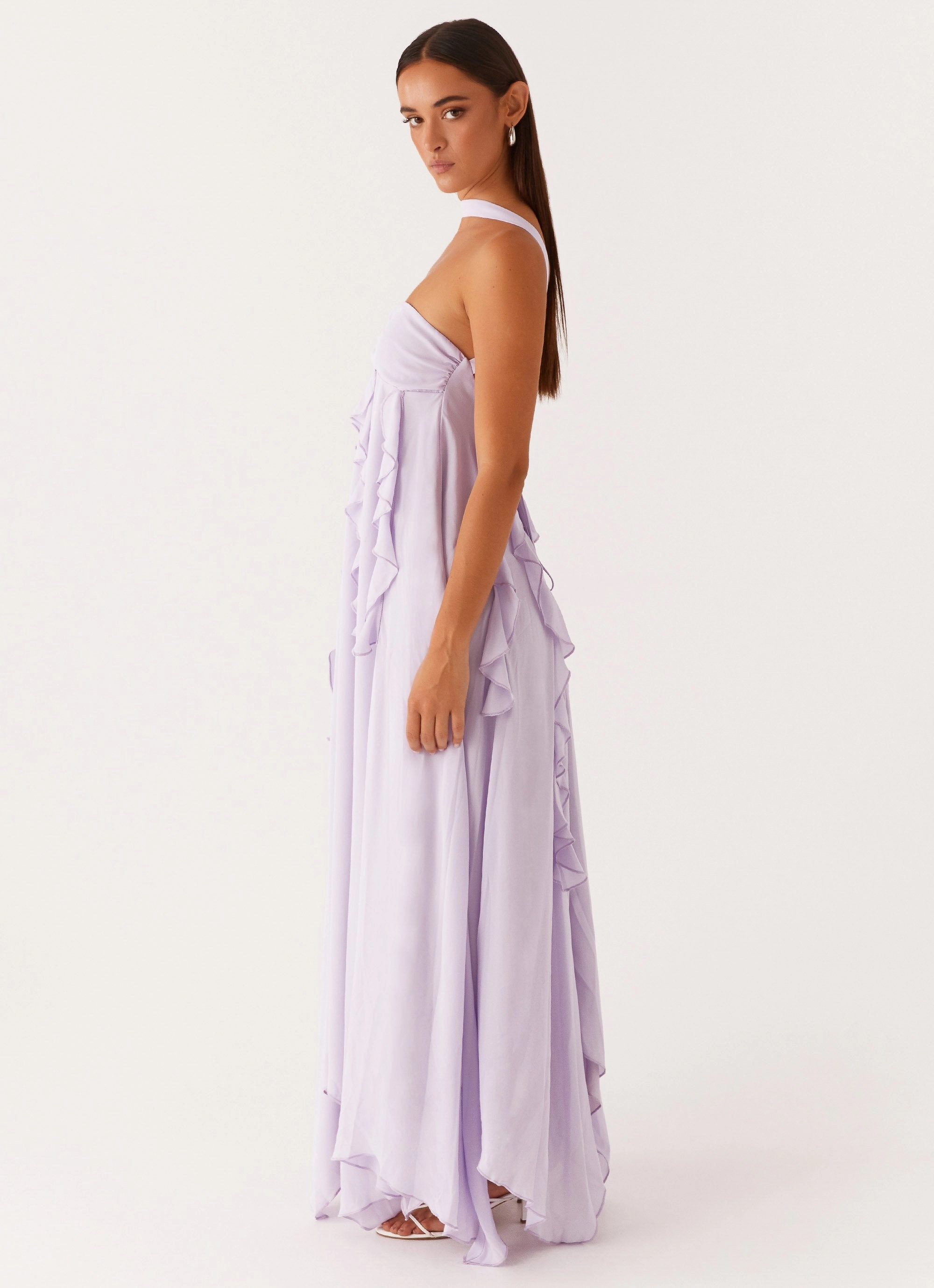 Florence Maxi Dress - Lilac Cozy Tones