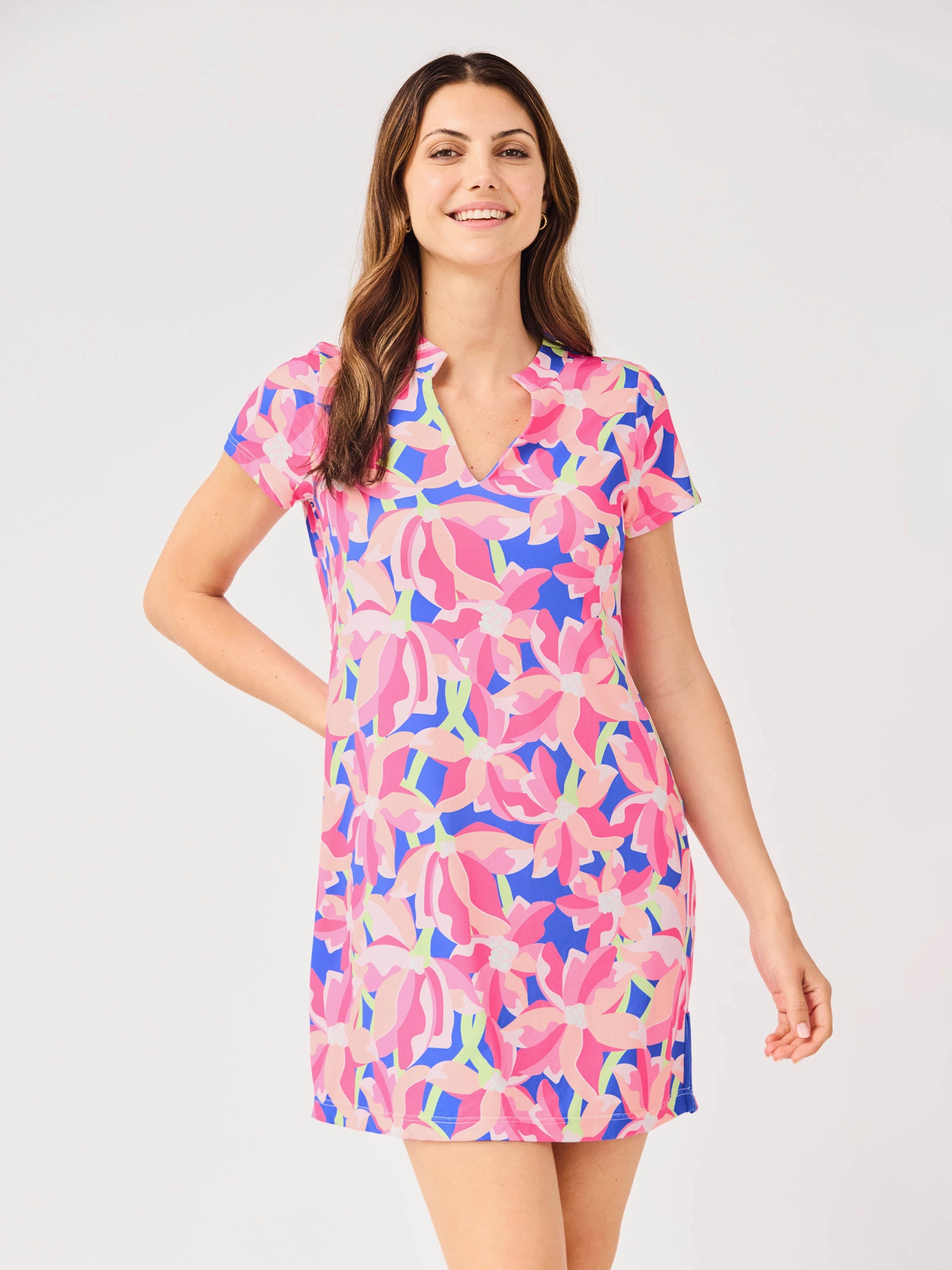 FINAL SALE - Montauk Dress | Botanical Bliss Blue Modern-style Chic Spirit