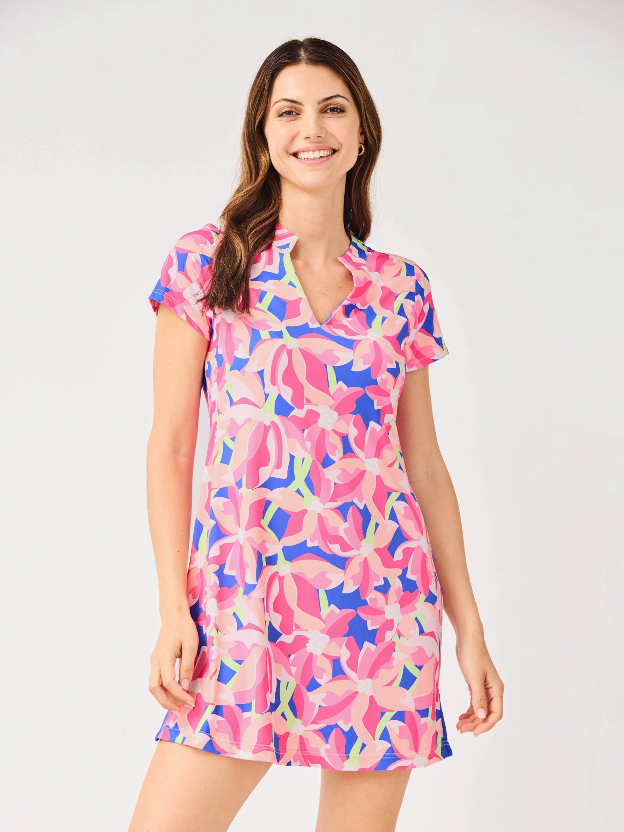 FINAL SALE - Montauk Dress | Botanical Bliss Blue Sophisticated Appeal Love Blend