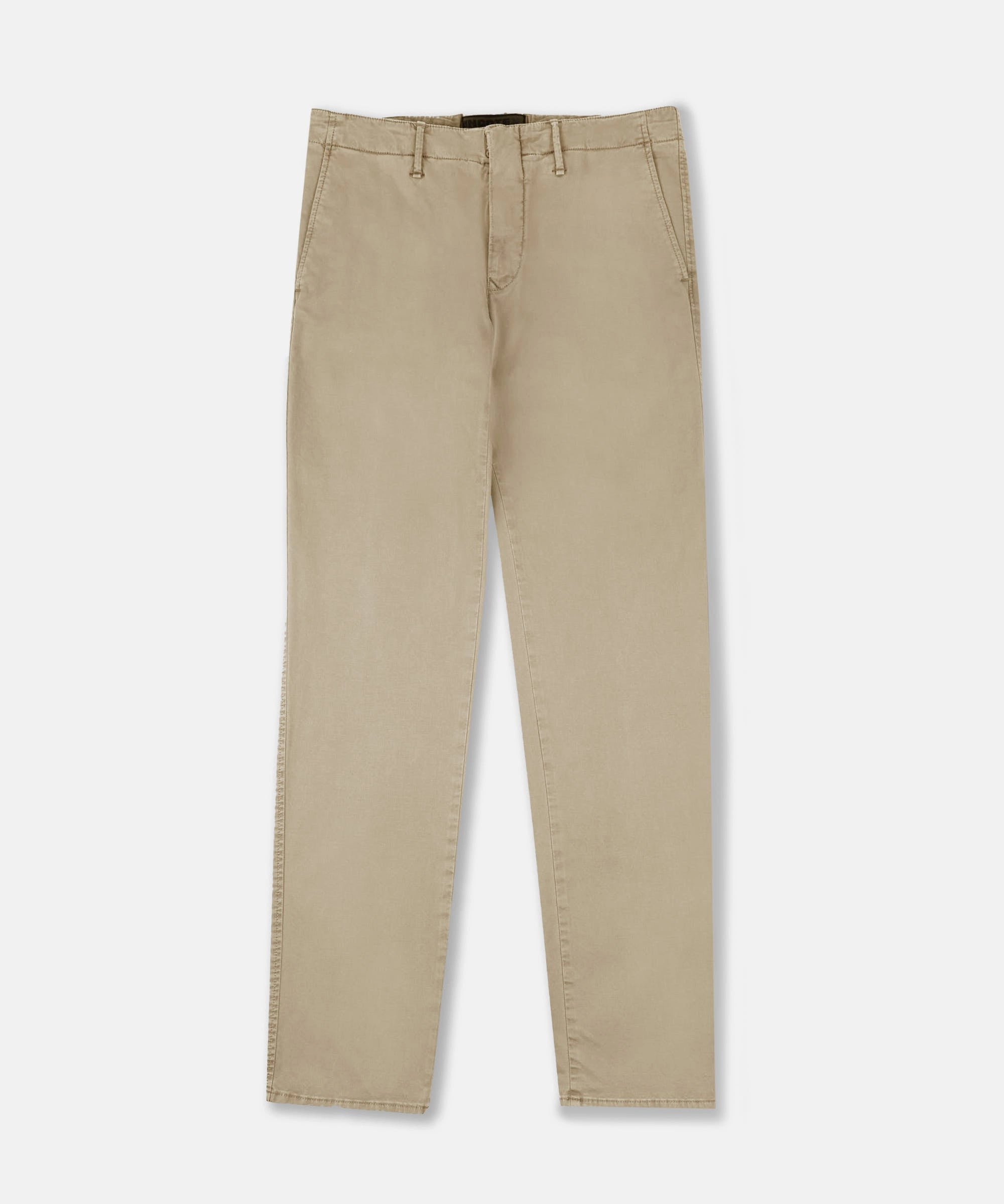Stretch waistband Slim-fit certified stretch gabardine trousers