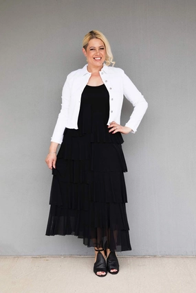 French Dressing Jeans - 1939511 Shirt Jacket Reinforced Elbows Foldable Collar