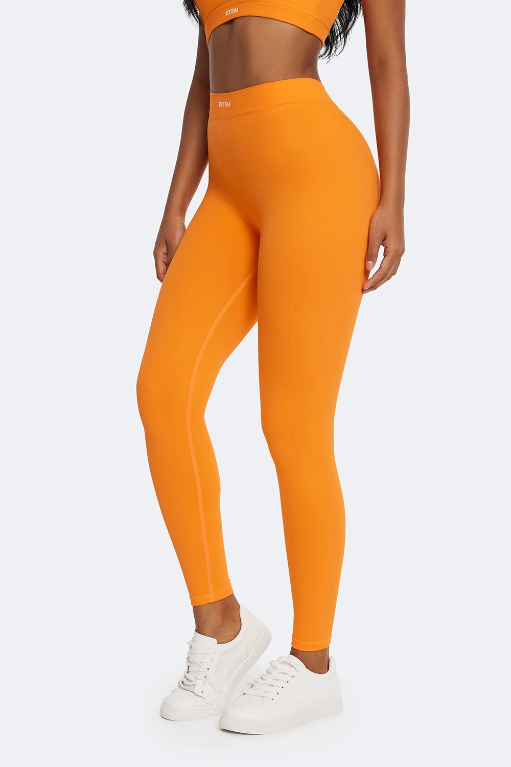 Ruched High-Waisted Leggings Breathable Stretch