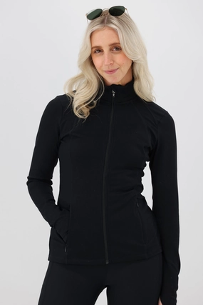 ElasticizedWaistbandSystem Skechers Go Walk Jacket Black