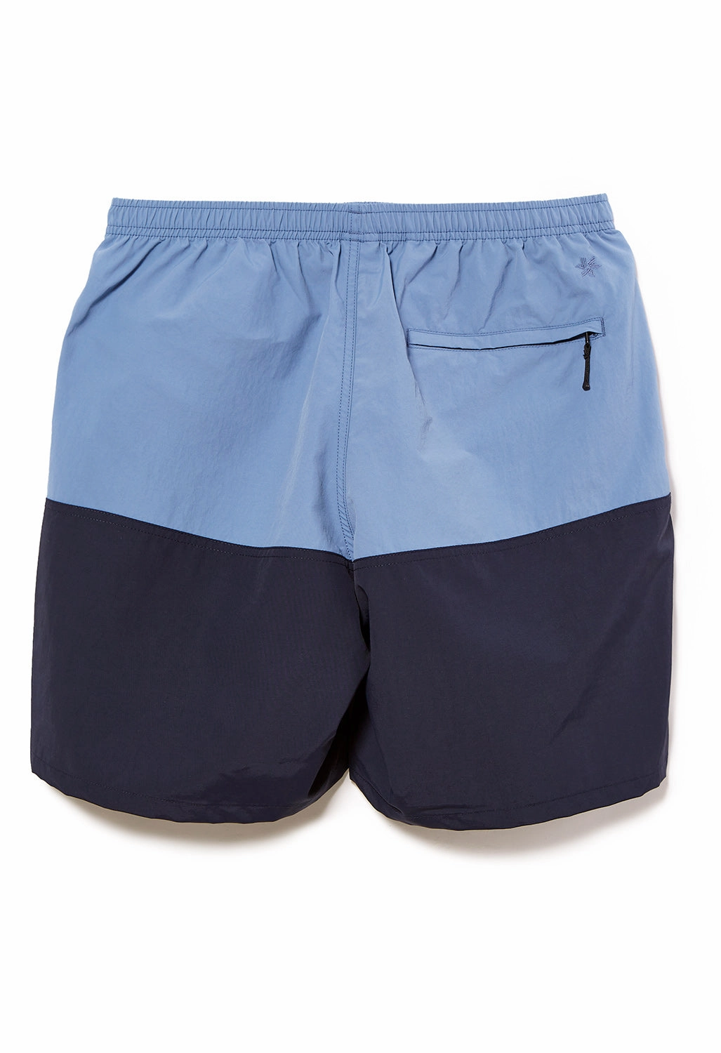 Everyday Active UPF Sun Protection Goldwin Men's Nylon Bicolor Shorts 7" - Horizon Blue/Ink Navy
