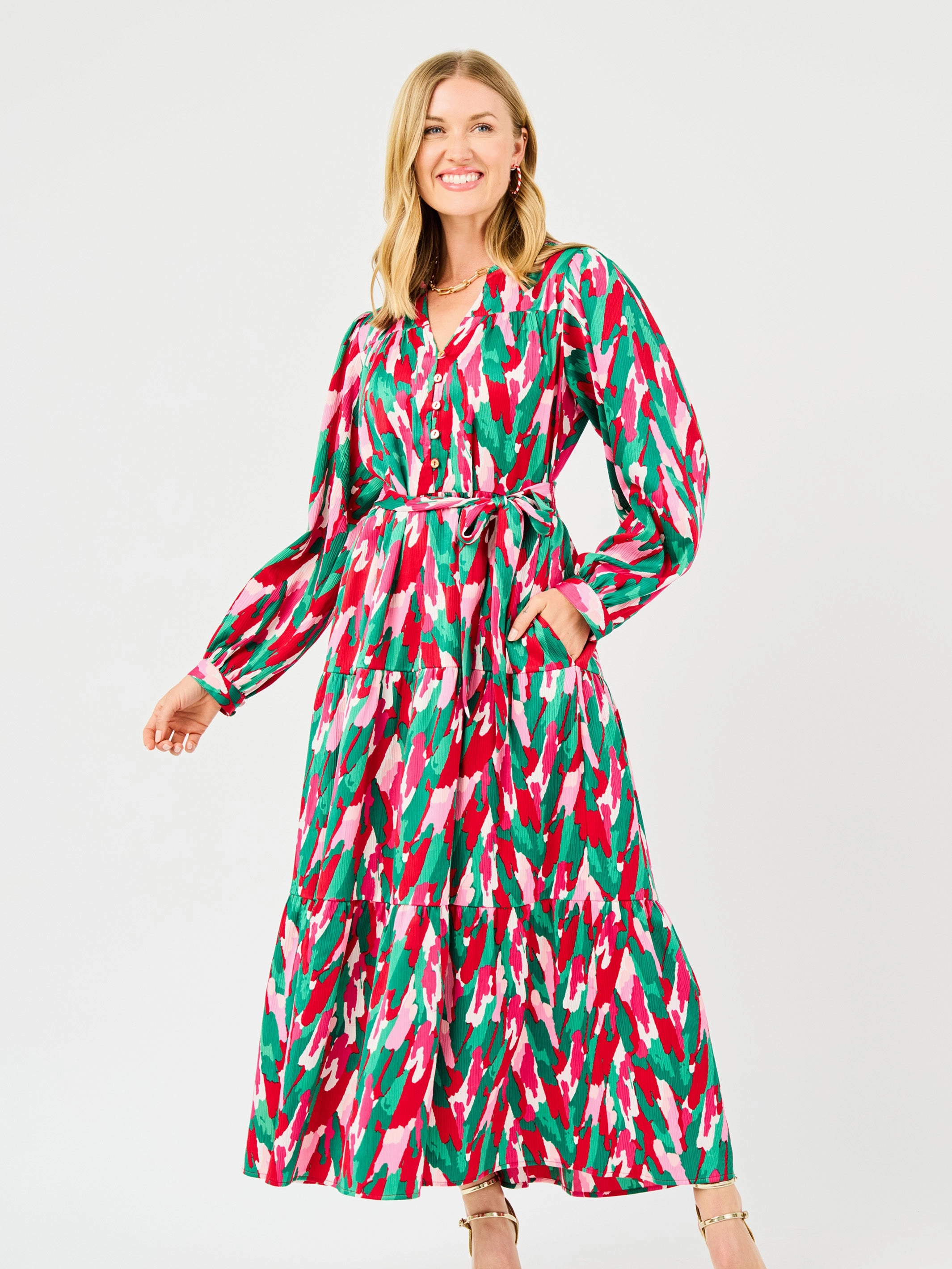 Vibrant Aesthetic All Time Gracelyn Dress | With A Twist Pink