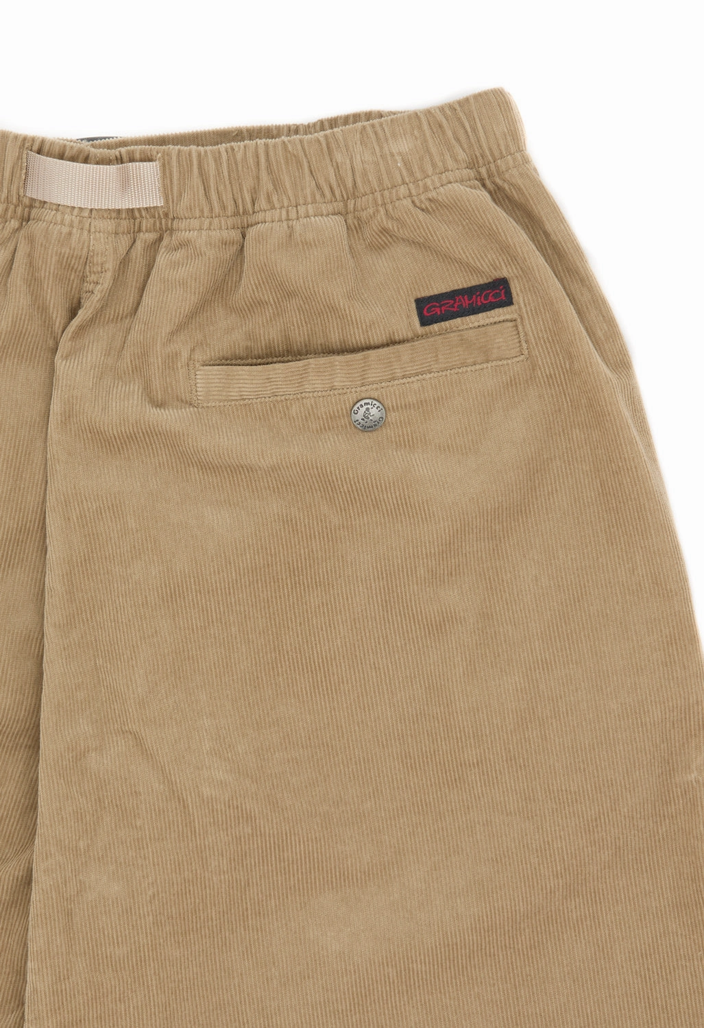 SeamlessConstruction Gramicci Men's Corduroy G Shorts - Beige