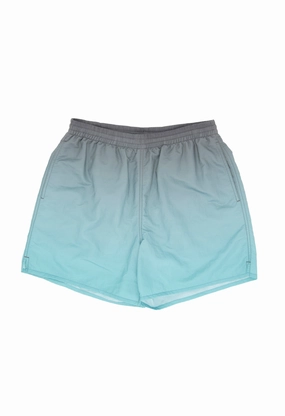 Gramicci Men's Tide Swim Shorts - Blue Gradient Body Flex Casual Vibe