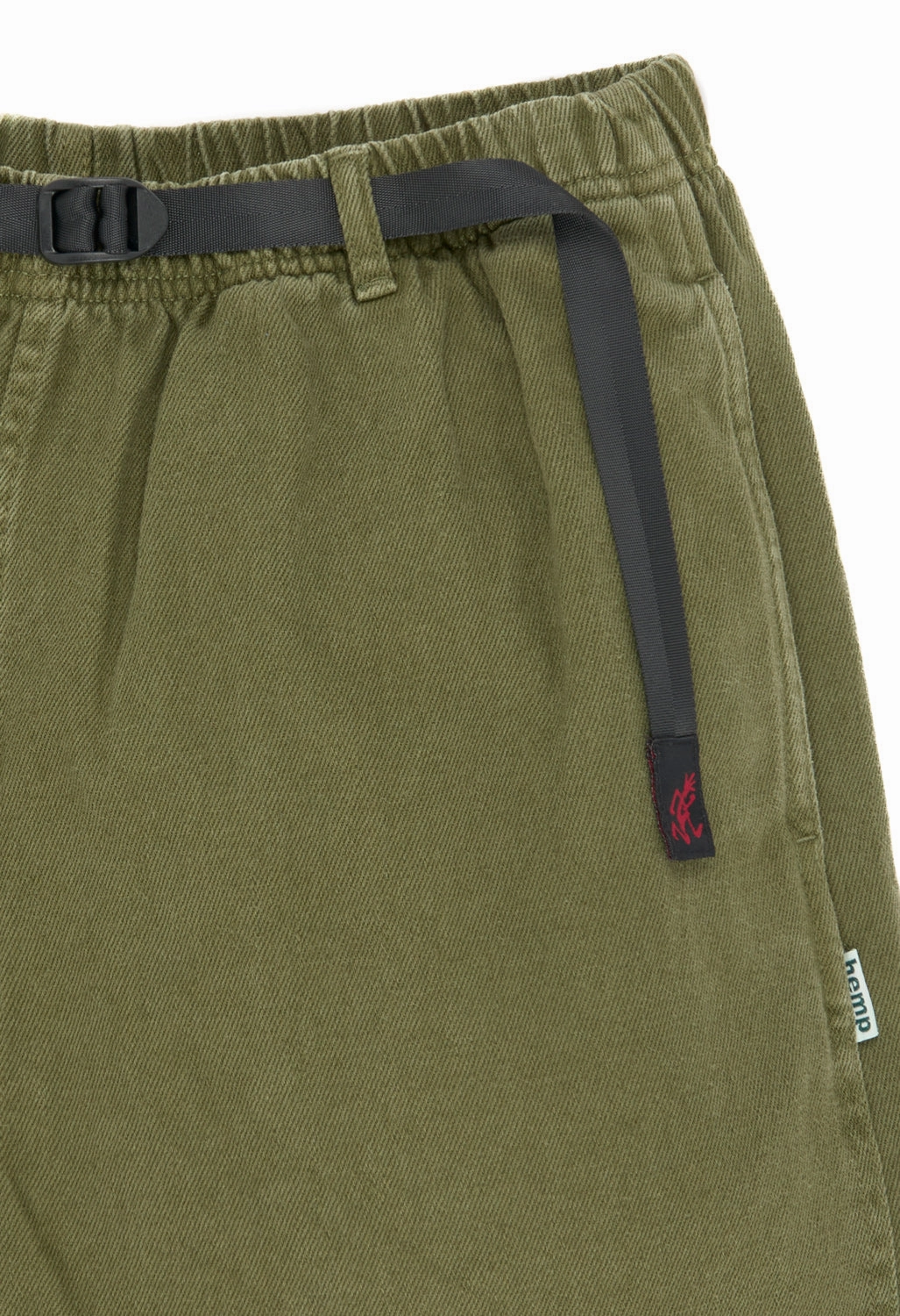 Gramicci Men's Hemp G Shorts - Hemp Olive Festival wear