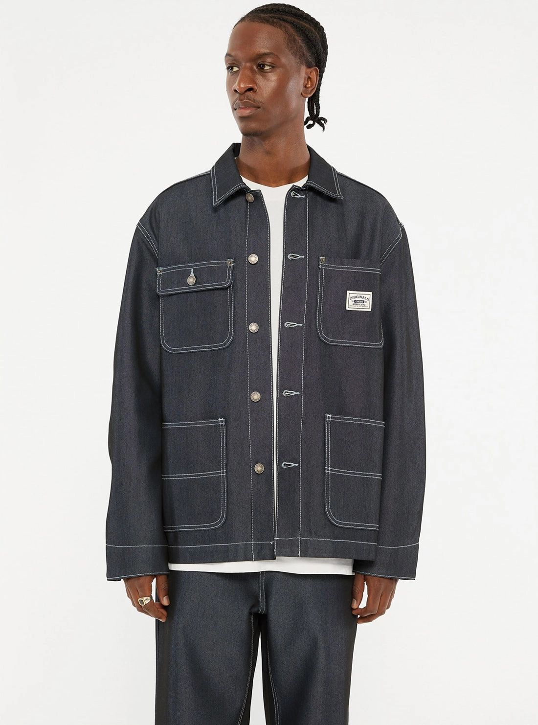 Essential City Look Guess Originals Metallic Chore Jacket