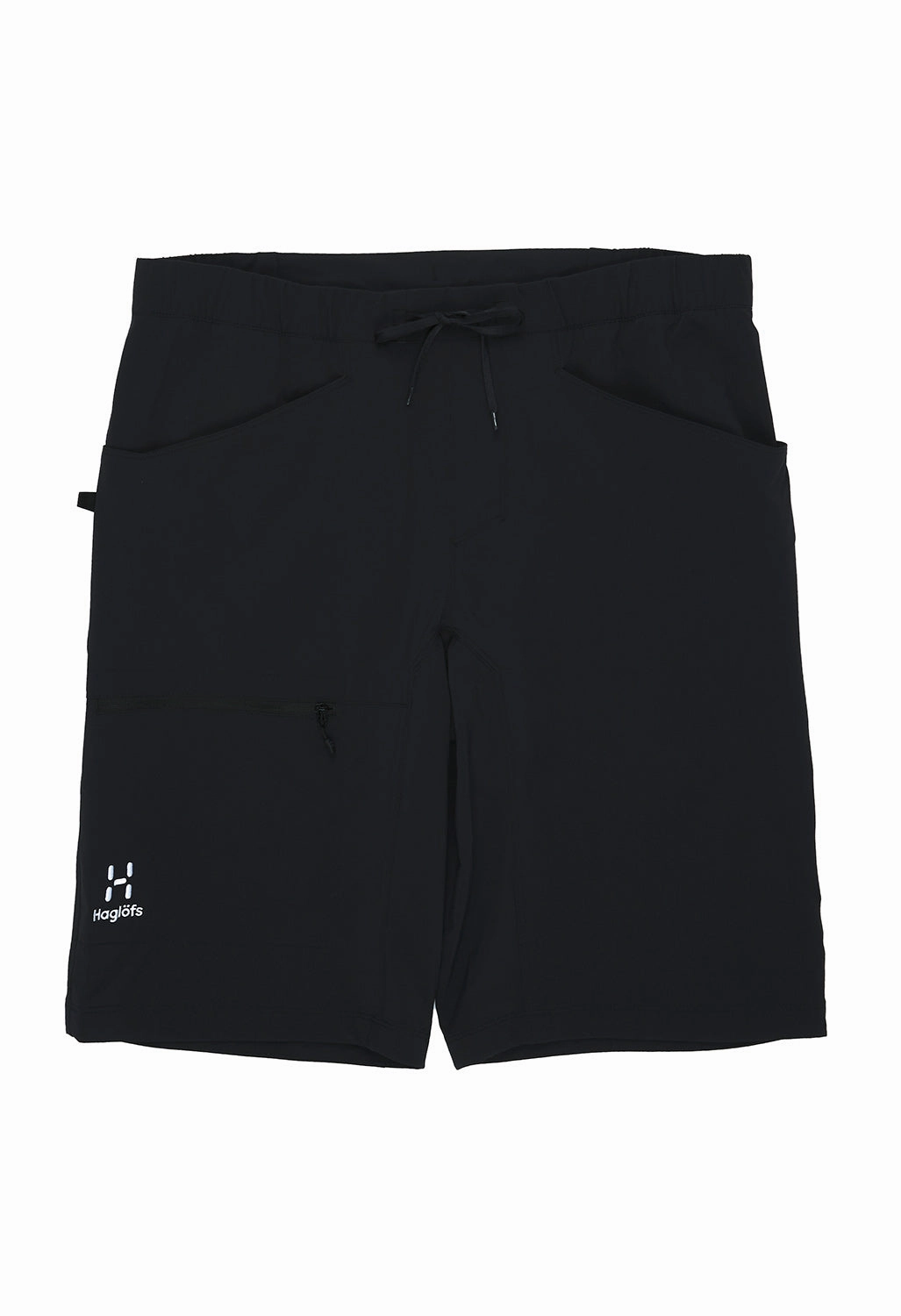 Anti Pilling Technology Haglofs Men's Roc Lite Standard Shorts - True Black