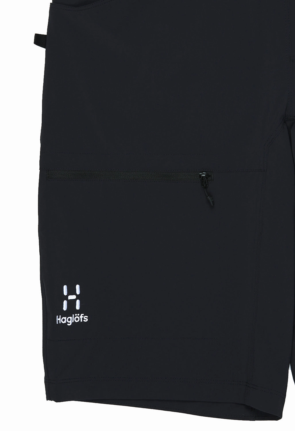 color - fast fishing attire Haglofs Men's Roc Lite Standard Shorts - True Black