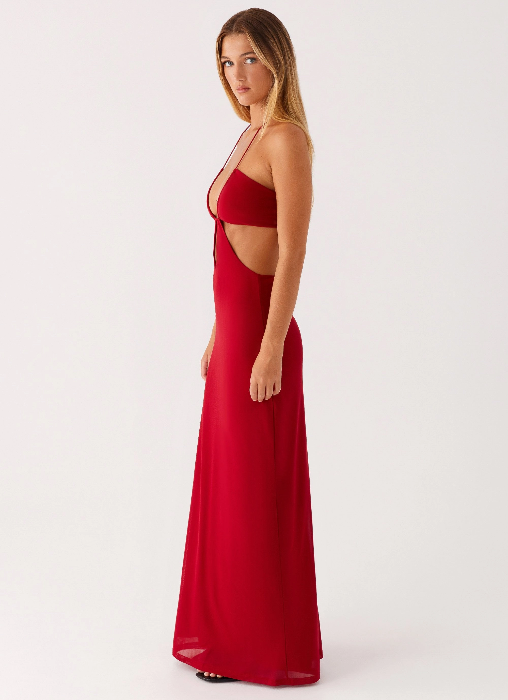 Hallie Maxi Dress - Red Urban Line