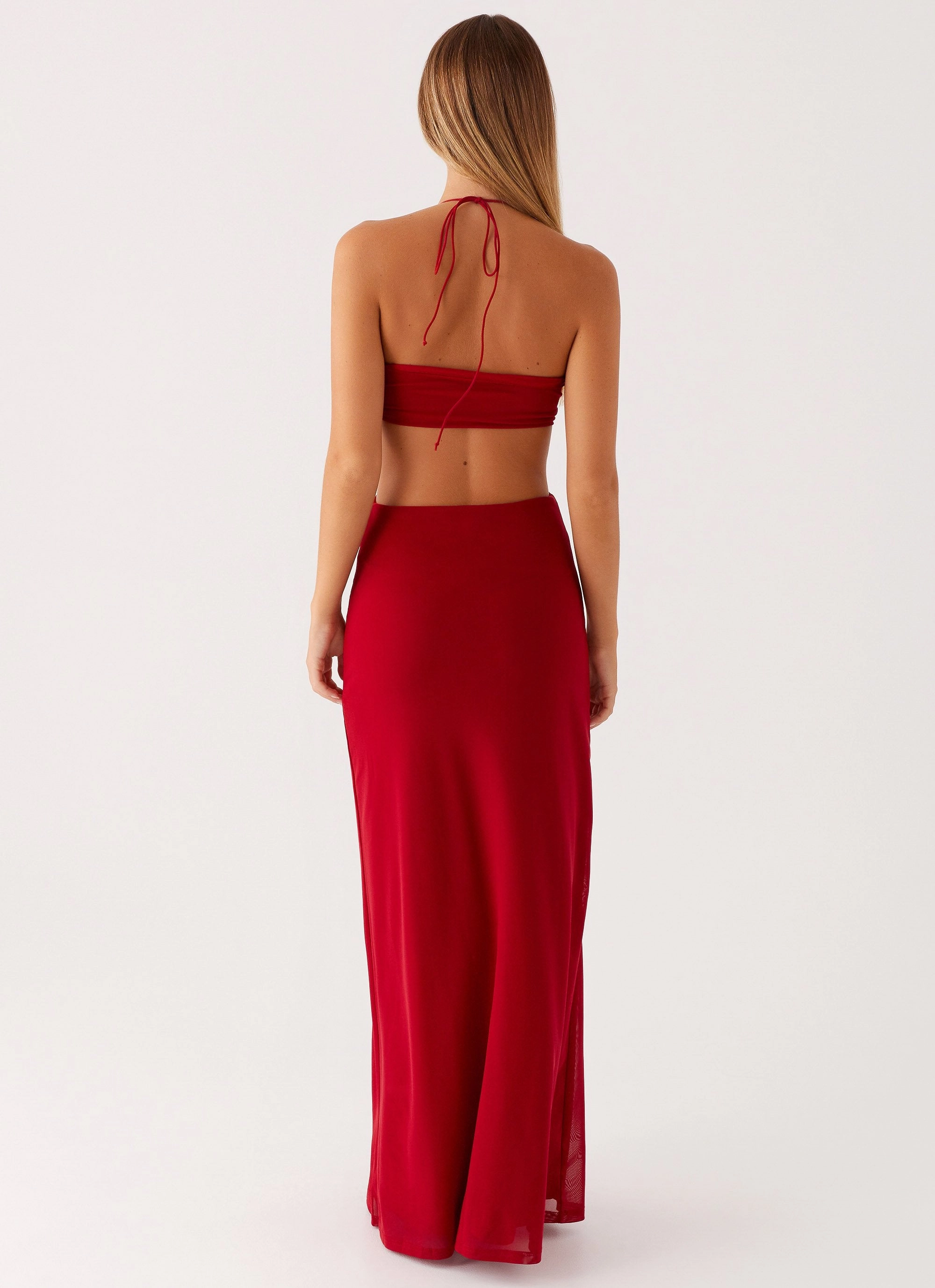 Versatile Touch Hallie Maxi Dress - Red