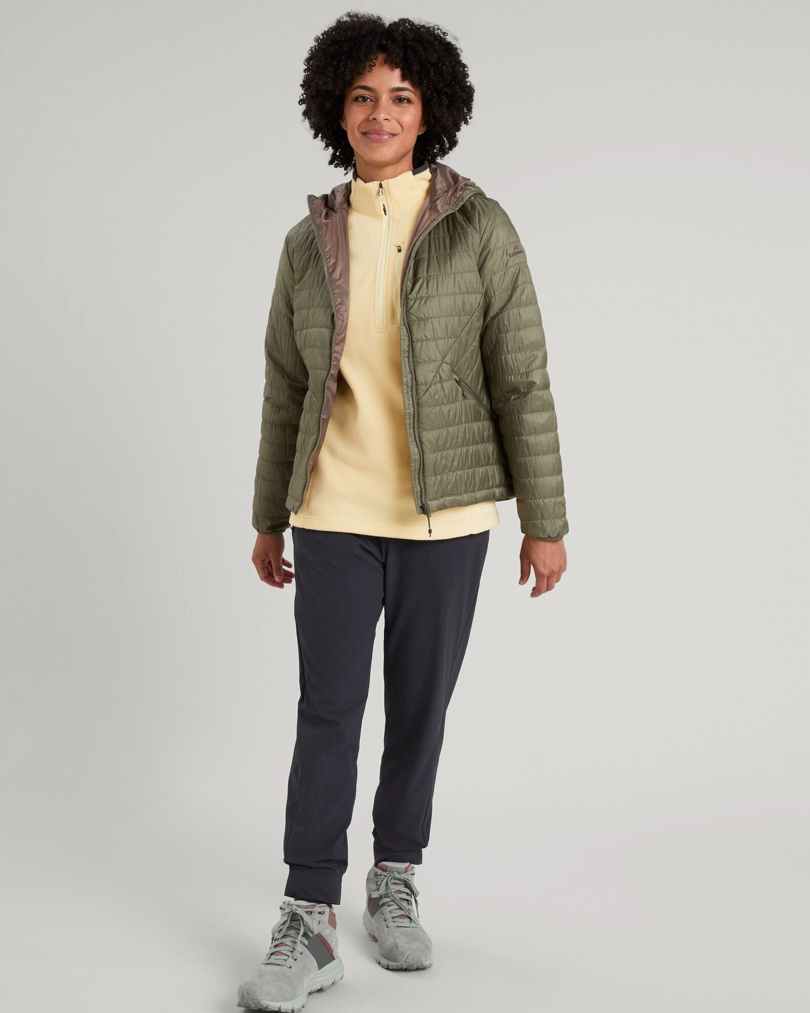 Heli R Women's novaLOFT Hooded Jacket - Beech Buttery Soft Handfeel ThermalReflective